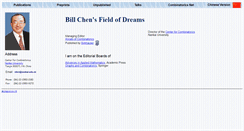 Desktop Screenshot of billchen.org