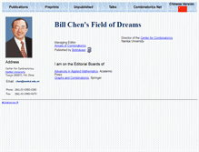 Tablet Screenshot of billchen.org